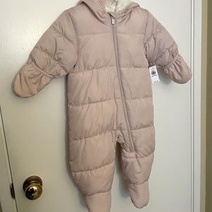 Baby Pink Baby Snowsuit